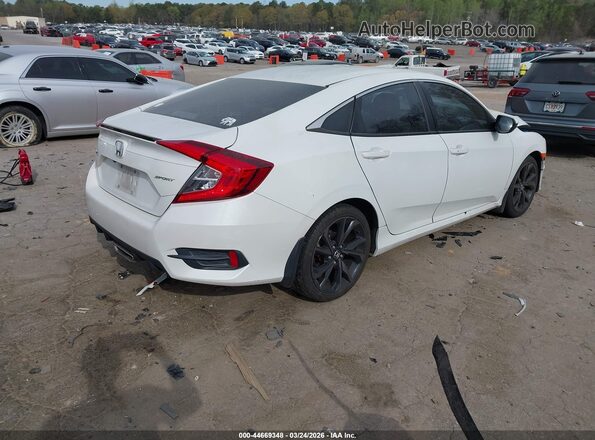 19XFC2F88LE028909 2020 HONDA CIVIC White Tył prawy