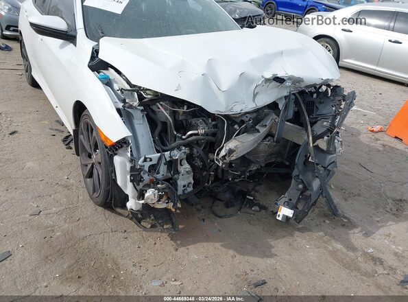 19XFC2F88LE028909 2020 HONDA CIVIC White Widok z przodu