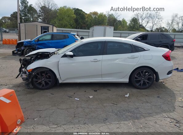 19XFC2F88LE028909 2020 HONDA CIVIC White Widok wnętrza 360 stopni