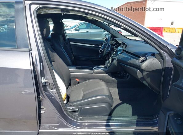 19XFC2F8XME002555 2021 HONDA CIVIC Gray Vista interior delantera