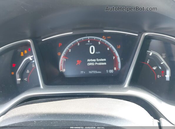 19XFC2F8XME002555 2021 HONDA CIVIC Gray Vista de los asientos traseros