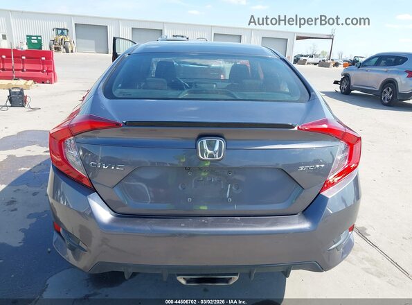 19XFC2F8XME002555 2021 HONDA CIVIC Gray 