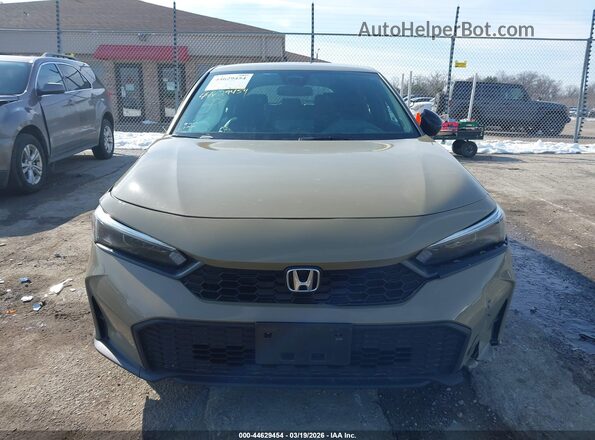 19XFL2H84SE025632 2025 HONDA CIVIC Brown Սարքավորումների վահանակի տեսք