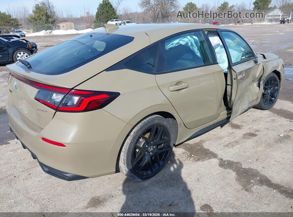 19XFL2H84SE025632 2025 HONDA CIVIC Brown Հետևի աջ