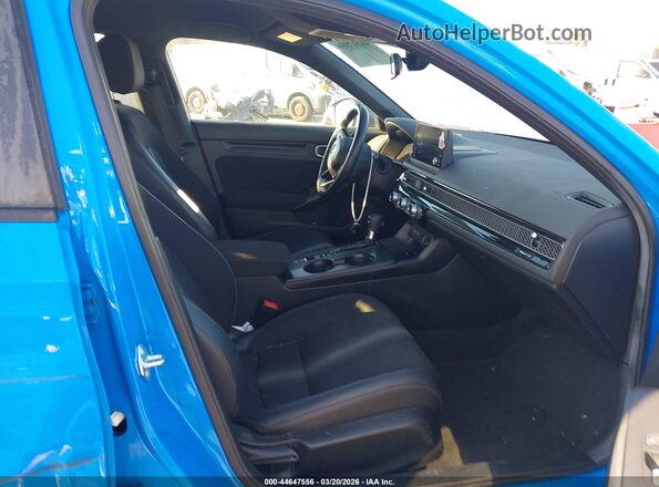 19XFL2H85RE007232 2024 HONDA CIVIC Blue წინა სალონის ხედი