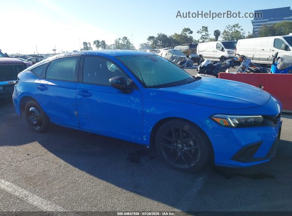 19XFL2H85RE007232 2024 HONDA CIVIC Blue უკანა სალონის ხედი