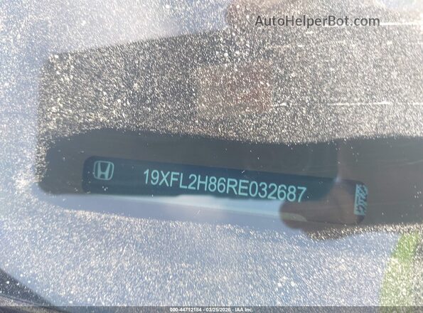 19XFL2H86RE032687 2024 HONDA CIVIC Gray Vista del compartimento del motor
