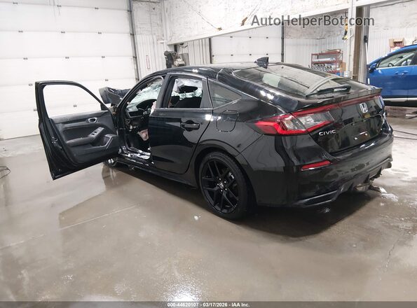 19XFL2H86SE021176 2025 HONDA CIVIC Black Հետևի ձախ