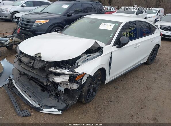 19XFL2H88NE018736 2022 HONDA CIVIC White Przód lewy