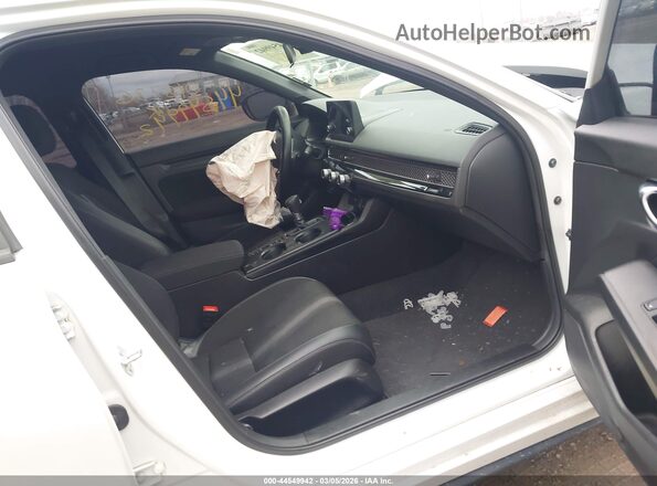 19XFL2H88NE018736 2022 HONDA CIVIC White Widok wnętrza z przodu