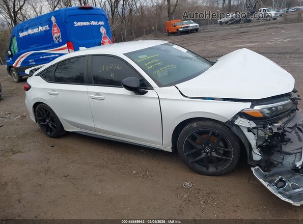 19XFL2H88NE018736 2022 HONDA CIVIC White Widok zestawu wskaźników