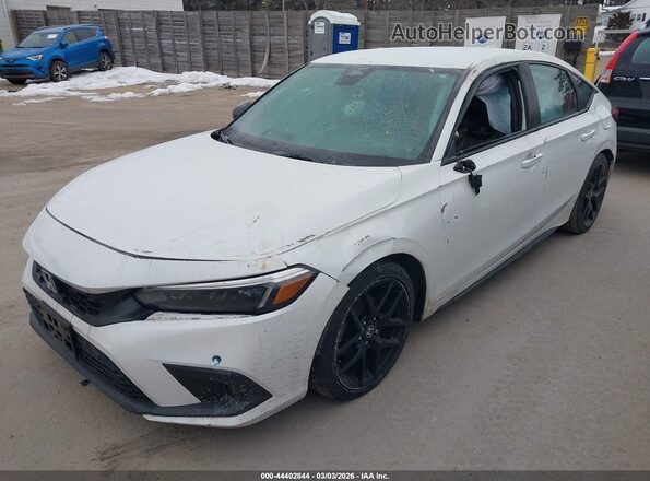 19XFL2H89PE001043 2023 HONDA CIVIC White Առջևի ձախ երեք քառորդ տեսարան