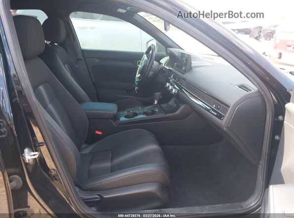 19XFL2H89RE025815 2024 HONDA CIVIC Черный Вид салона спереди