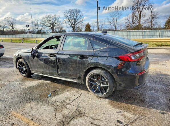 19XFL2H89SE013864 2025 HONDA CIVIC Black Հետևի ձախ