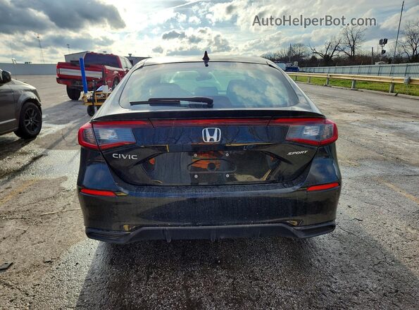 19XFL2H89SE013864 2025 HONDA CIVIC Black Հետևի տեսք