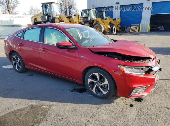 19XZE4F54NE006532 2022 HONDA INSIGHT Красный Передняя правая четверть