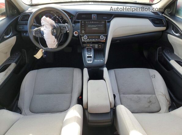 19XZE4F54NE006532 2022 HONDA INSIGHT Красный Вид панели приборов