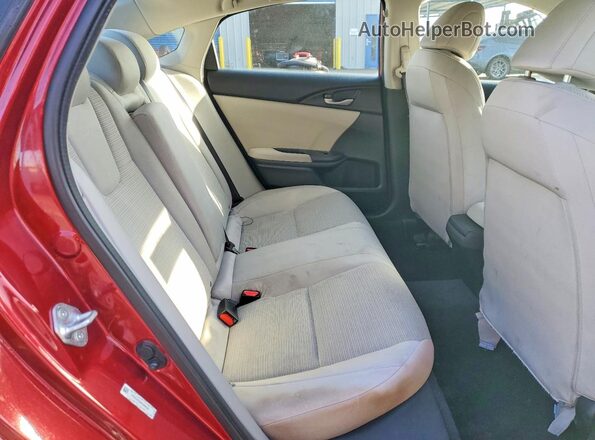 19XZE4F54NE006532 2022 HONDA INSIGHT Красный Вид задних сидений