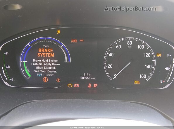 19XZE4F57KE033221 2019 HONDA INSIGHT White 
