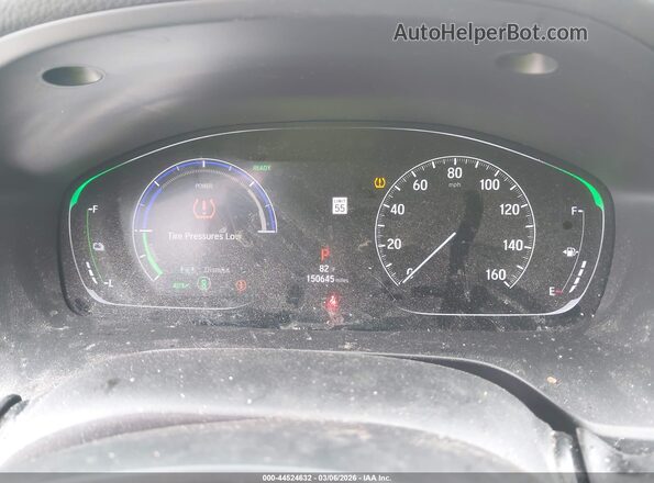 19XZE4F58KE010353 2019 HONDA INSIGHT White Հետևի նստատեղերի տեսք