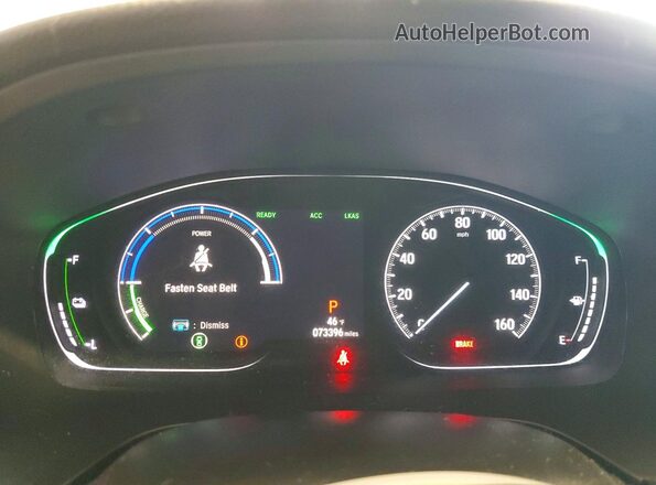 19XZE4F92ME009401 2021 HONDA INSIGHT White ხელსაწყოთა პანელის ხედი