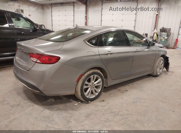 1C3CCCAB0HN510986 2017 CHRYSLER 200 Silver უკანა მარჯვენა