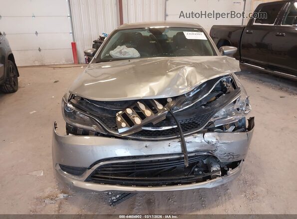 1C3CCCAB0HN510986 2017 CHRYSLER 200 Silver ხელსაწყოთა პანელის ხედი