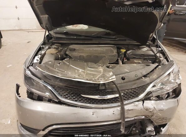 1C3CCCAB0HN510986 2017 CHRYSLER 200 Silver უკანა ხედი