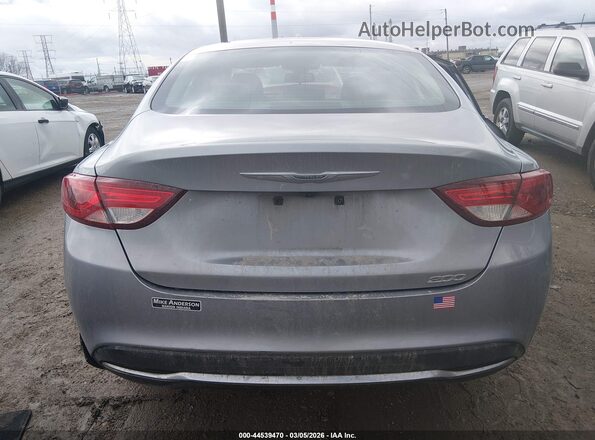 1C3CCCAB1GN171220 2016 CHRYSLER 200 Silver 