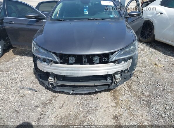 1C3CCCAB2GN142244 2016 CHRYSLER 200 Серый Вид спереди