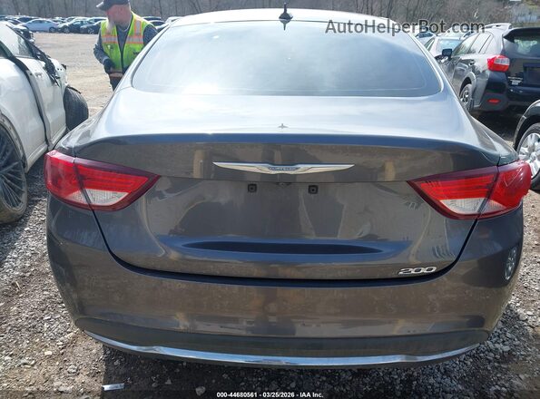 1C3CCCAB2GN142244 2016 CHRYSLER 200 Серый 
