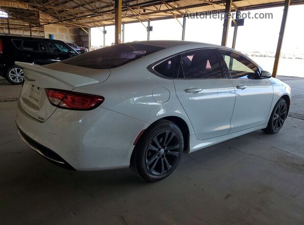 1C3CCCAB4GN112548 2016 CHRYSLER 200 White Tył prawy