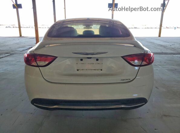 1C3CCCAB4GN112548 2016 CHRYSLER 200 White Widok z tyłu