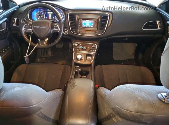 1C3CCCAB4GN112548 2016 CHRYSLER 200 White Widok deski rozdzielczej