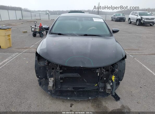 1C3CCCAB4HN502969 2017 CHRYSLER 200 Black Вид щитка приладів