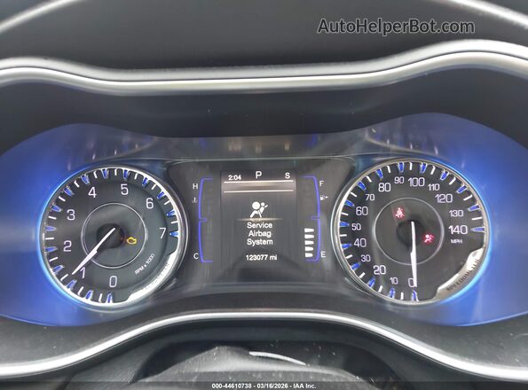 1C3CCCAB4HN502969 2017 CHRYSLER 200 Black Вид задніх сидінь