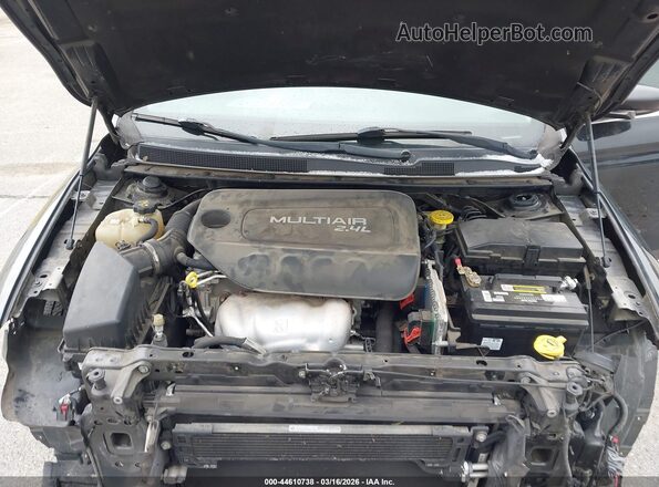 1C3CCCAB4HN502969 2017 CHRYSLER 200 Black Вид ззаду