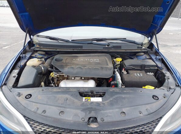1C3CCCAB7GN166121 2016 CHRYSLER 200 Синий Вид сзади