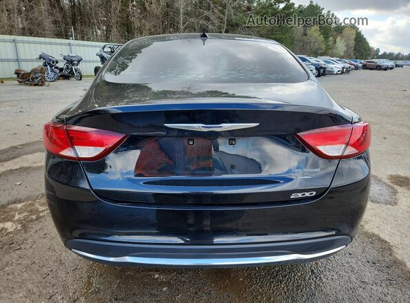 1C3CCCAB7HN505302 2017 CHRYSLER 200 Black Vista trasera