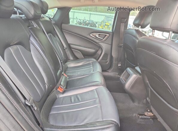 1C3CCCAB7HN505302 2017 CHRYSLER 200 Black Vista de los asientos traseros