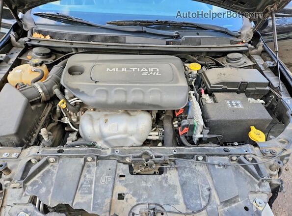 1C3CCCAB7HN505302 2017 CHRYSLER 200 Black Vista interior trasera