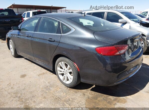 1C3CCCAB8GN188175 2016 CHRYSLER 200 Gray Trasero izquierdo