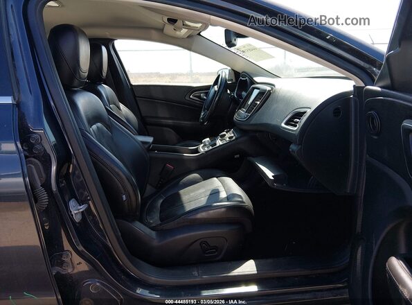 1C3CCCAB8GN188175 2016 CHRYSLER 200 Gray Vista interior delantera