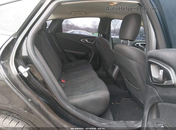 1C3CCCAB9GN108348 2016 CHRYSLER 200 Black VIN კოდის სტიკერის ხედი