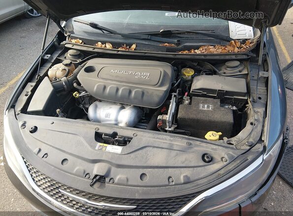 1C3CCCAB9GN167951 2016 CHRYSLER 200 Gray Вид ззаду