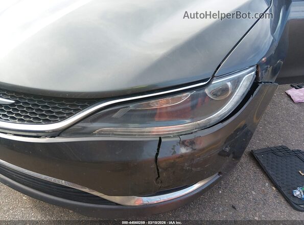 1C3CCCAB9GN167951 2016 CHRYSLER 200 Gray Вид щитка приладів