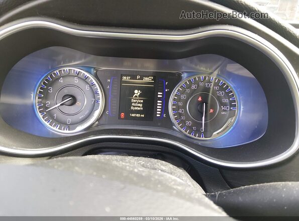 1C3CCCAB9GN167951 2016 CHRYSLER 200 Gray Вид задніх сидінь