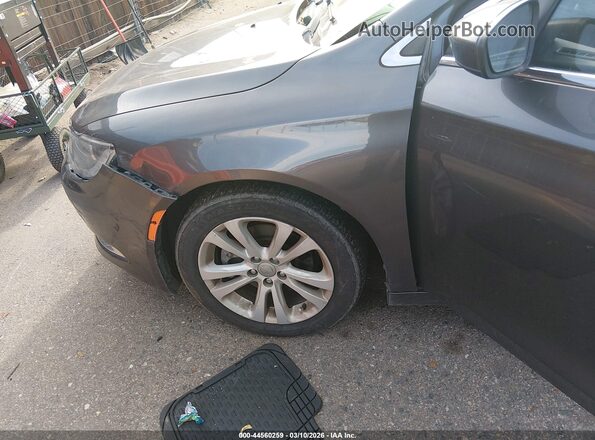 1C3CCCAB9GN167951 2016 CHRYSLER 200 Gray Вид задньої частини салону