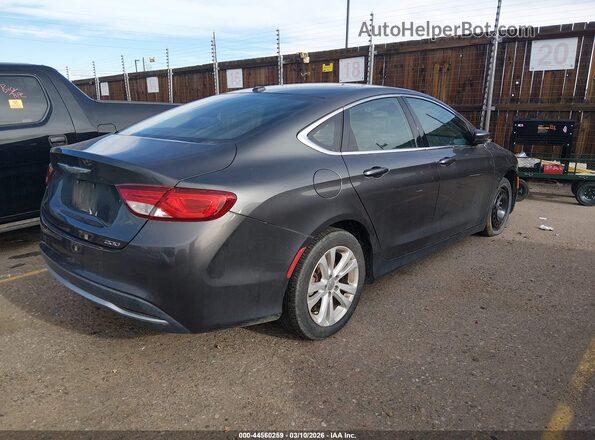 1C3CCCAB9GN167951 2016 CHRYSLER 200 Gray Задня права чверть