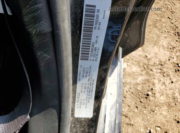 1C3CCCAB9GN168016 2016 CHRYSLER 200 Black VIN կոդի պիտակի տեսք